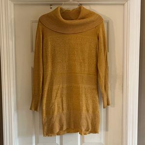 Limited turtleneck tunic sweater